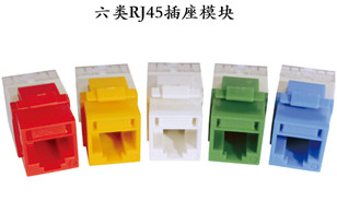 普天天紀(jì)六類RJ45插座模塊