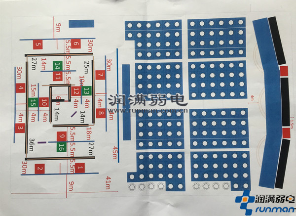 2016惠氏營養(yǎng)品年會(huì)無線網(wǎng)絡(luò)覆蓋設(shè)計(jì)圖紙